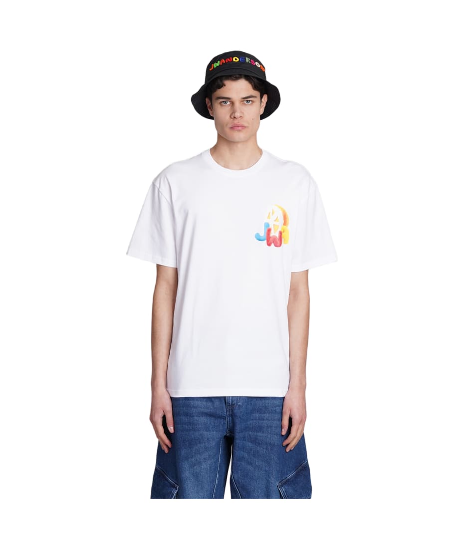 【関税込み】JW Anderson ホワイト Text Print Tシャツ JWA PRINT T-SHIRT – Suit Negozi Row