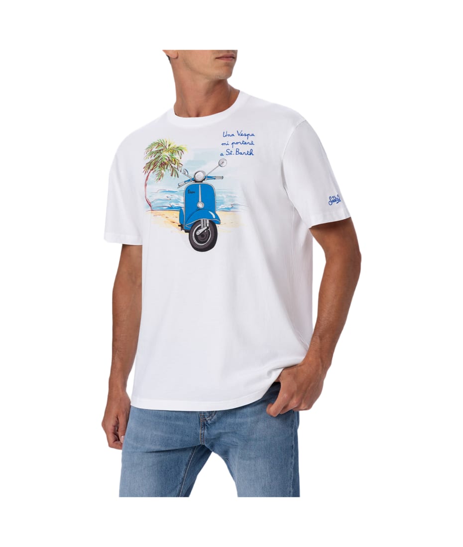 Mc2 saint barth vespa t shirt clearance