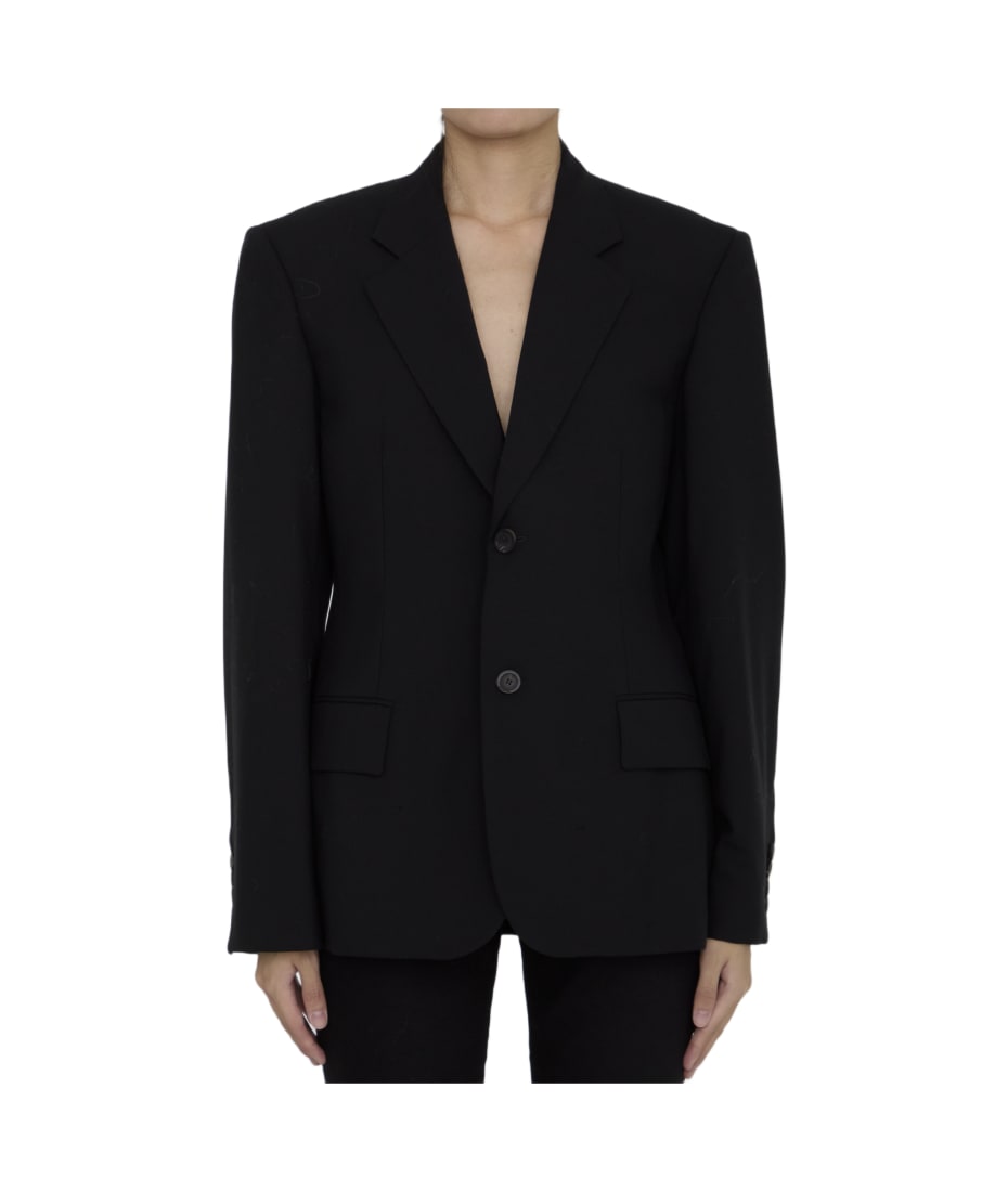 【関税&送料込】Balenciaga Wool Jacket 楽天市場】BALENCIAGA(バレンシアガ) サイズ:44 Wool Shirt