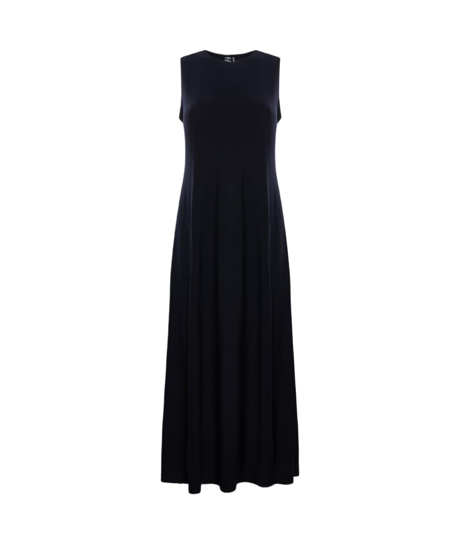 Norma Kamali Sleeveless Long Swing Dress | italist