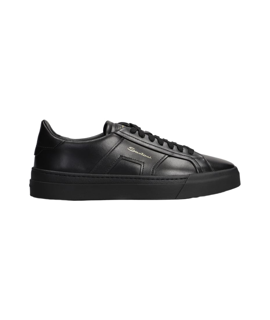 スニーカー Santoni DBS3 SNEAKERS Santoni Dbs3 Sneakers In Black Leather | italist