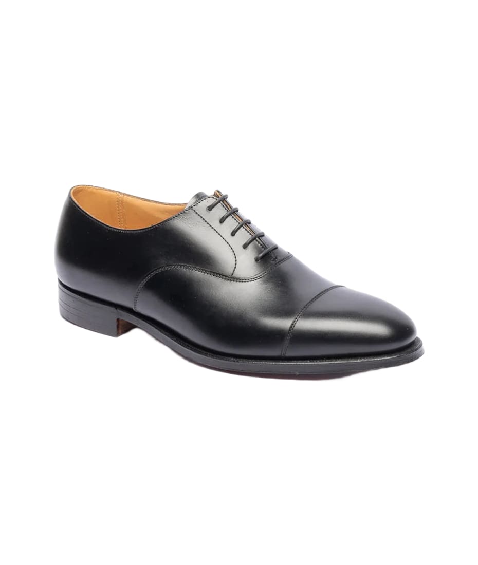 Crockett Jones Oxford Connaught Black Calf italist ALWAYS LIKE A SALE