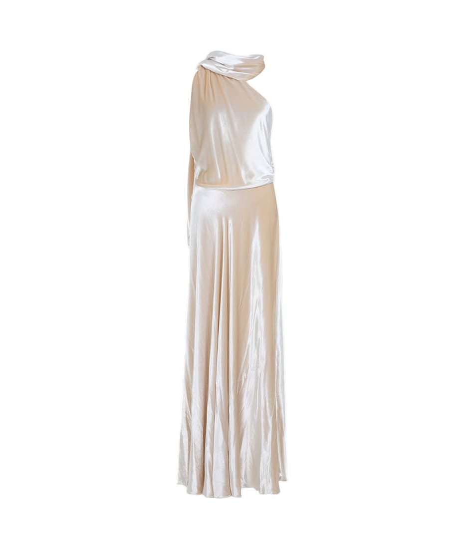 Alberta Ferretti Velvet Long Dress | italist