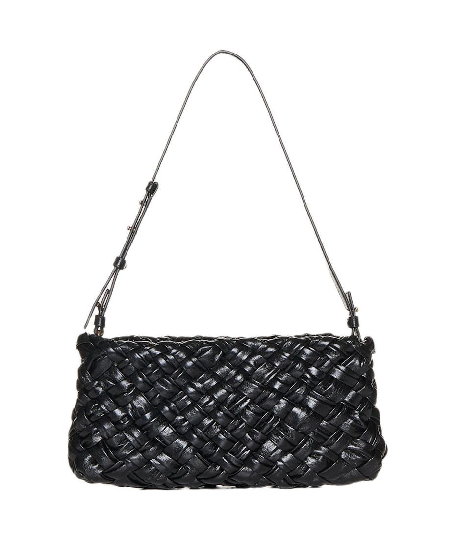ショルダーバッグ・ポシェット BOTTEGA VENETA KALIMERO CHA-CHA LEATHER SHOULDER BAG Bottega Veneta Black Kalimero Cha-Cha Shoulder bag | Consign