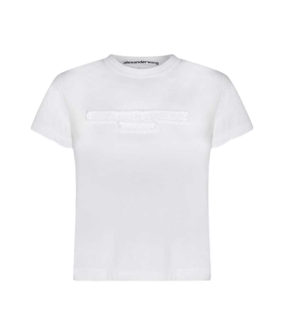 期間限定 数量限定 Alexander Wang White Cotton T-shirt | italist トップス