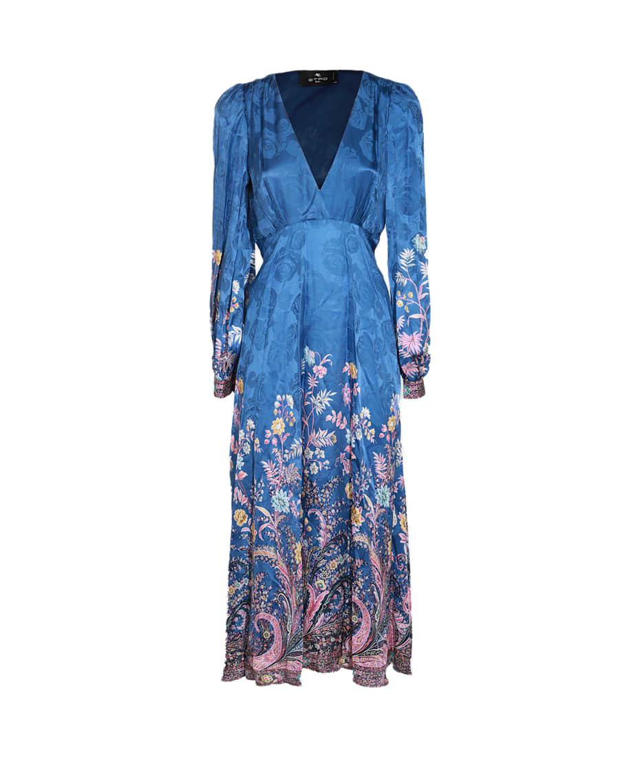 Etro Blue Viscose Dress | italist