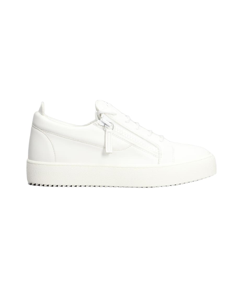 Giuseppe Zanotti Frankie Sneakers In White Leather italist