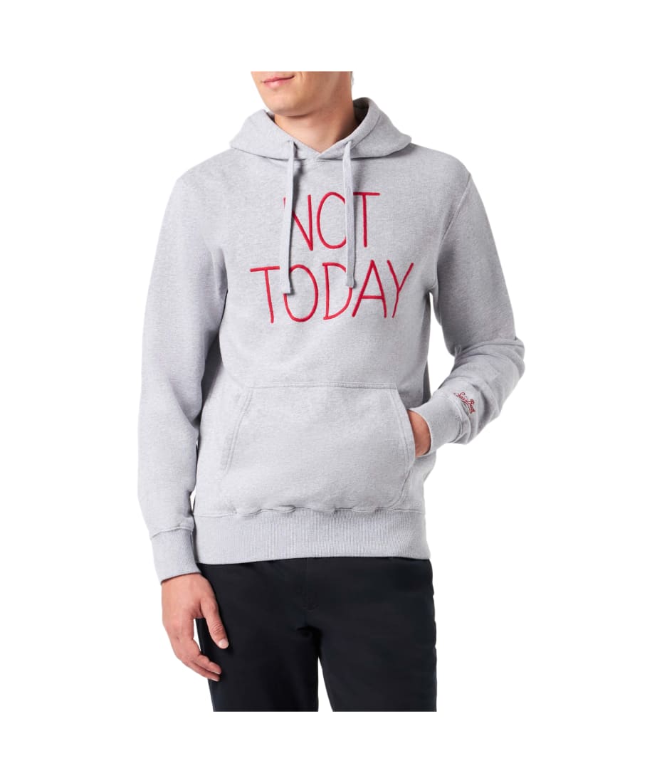 パーカー・フーディ MC2 SAINT BARTH Men Hoodies PON0001 00133H Grey Mélange grey hoodie | Pantone® Special Edition – MC2 Saint Barth