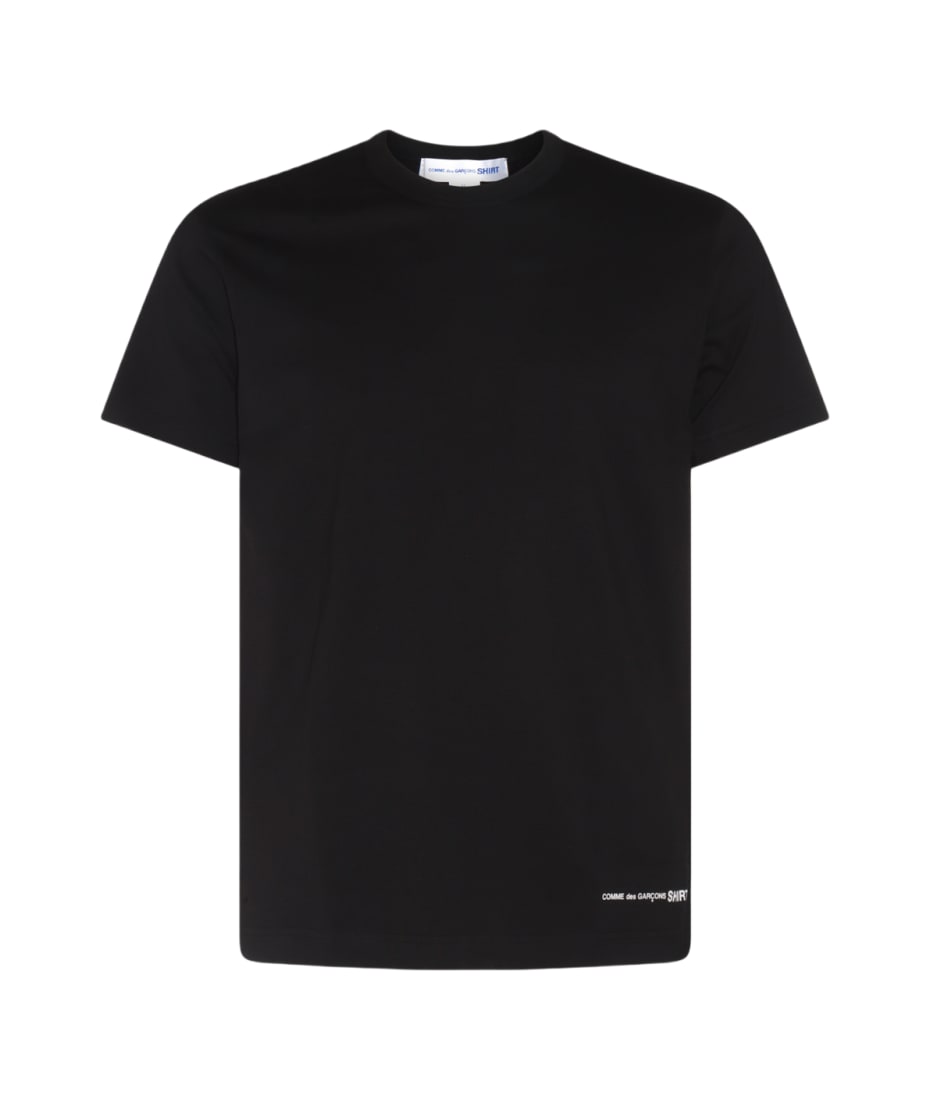 Comme des Garçons Black Cotton T-shirt - Black
