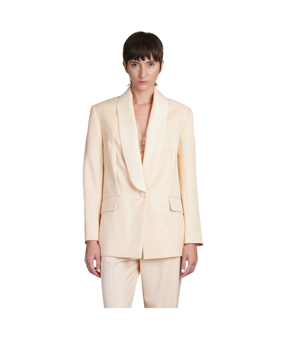 【関税込み】ZIMMERMANN Illustration Shawl Tux Jacket' blazer Zimmermann 'illustration Shawl Tux Jacket' Blazer | italist