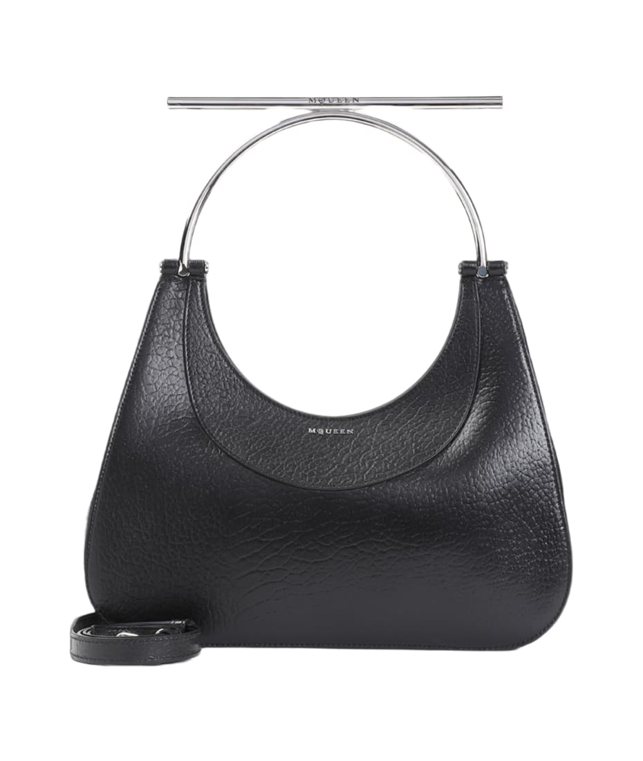 【関税込み】Cross Bar Purse - Alexander McQueen - Leather - Alexander McQueen Cross-bar Handbag | italist