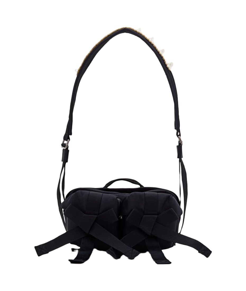 Simone Rocha Spiked Leather Shoulder Bag Handbag Purse USED