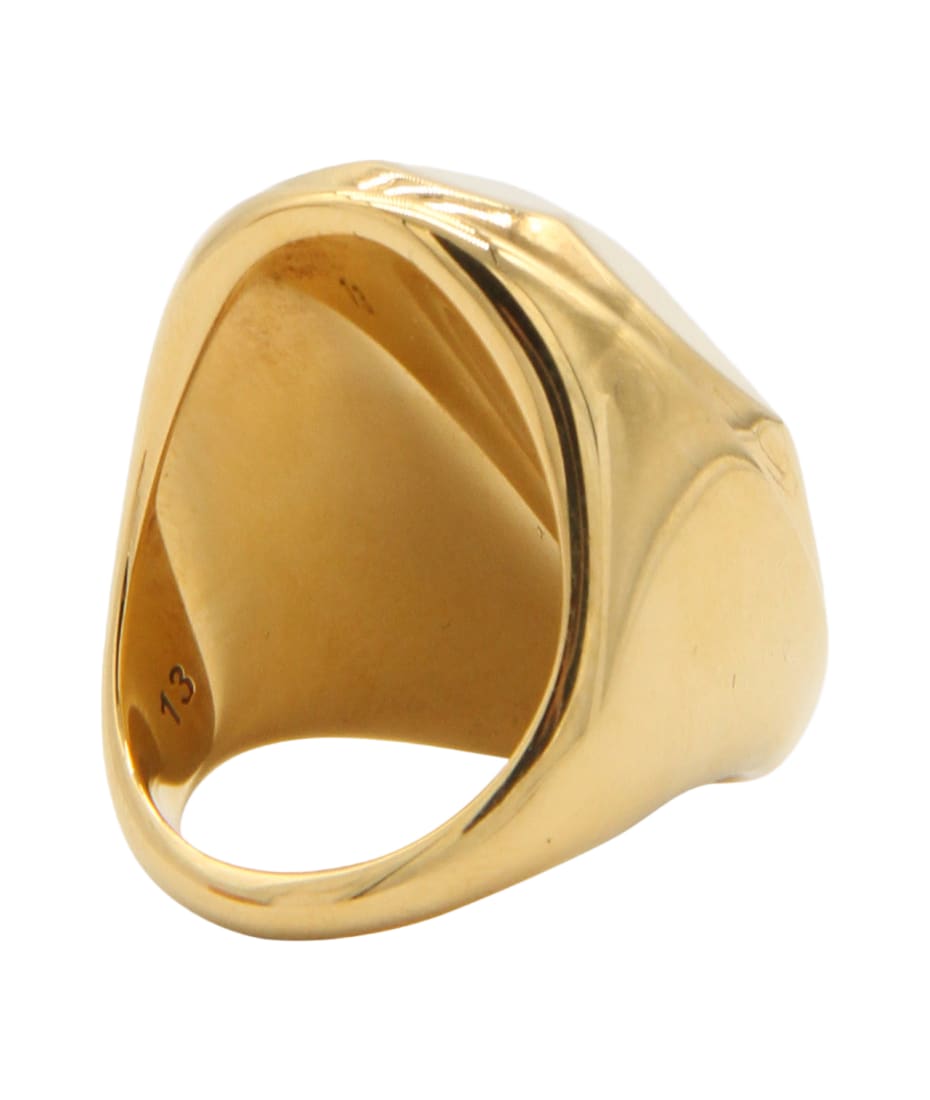【送料&関税込】Alexander McQueen Brass Ring Alexander McQueen Brass Ring | italist