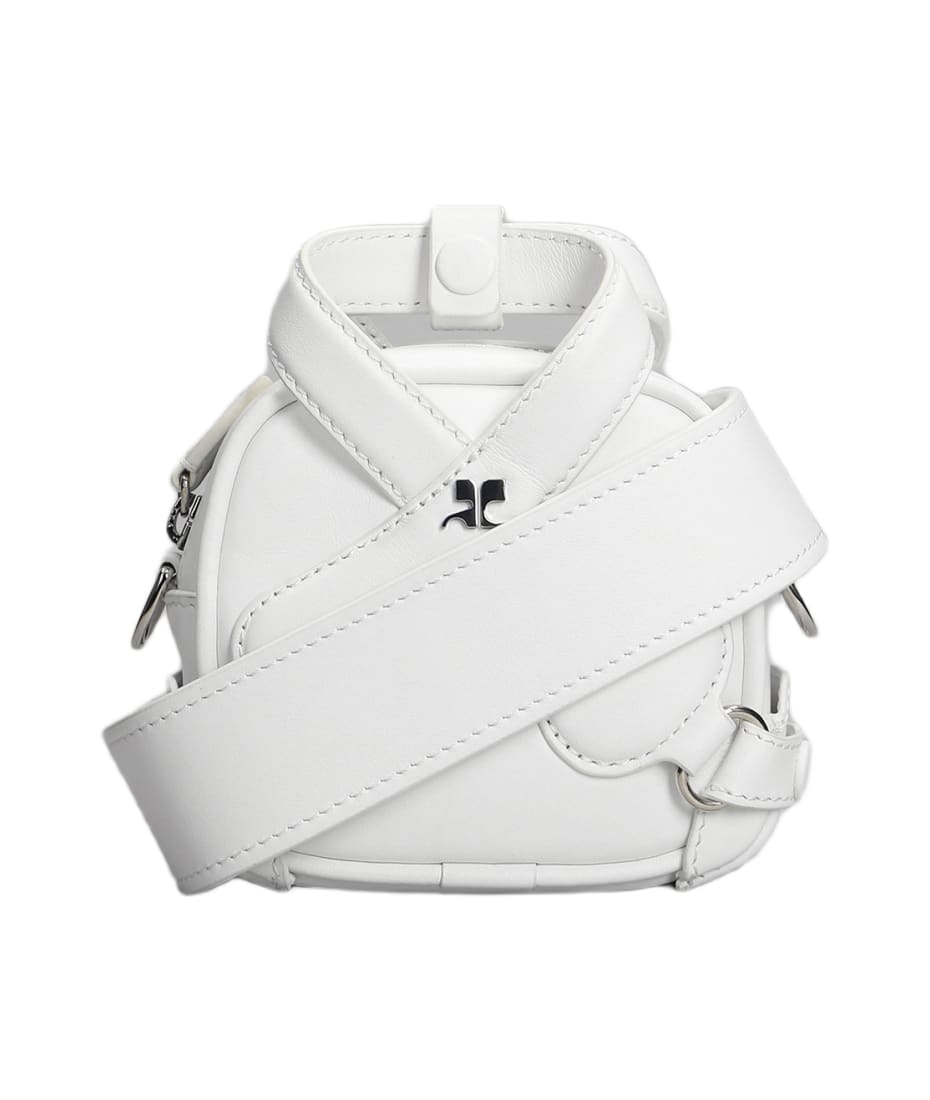 Courrèges ホワイトハンドバッグ Courrèges Hand Bag In White Leather トートバッグ 通販 | italist