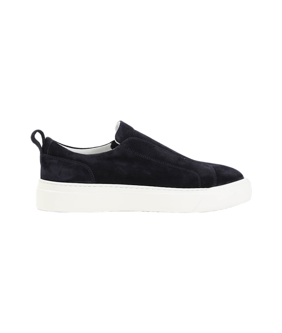 VIP【関税送料無料】希少 Kiton Calf Leather Sneakers Kiton Calf Leather Sneakers | italist