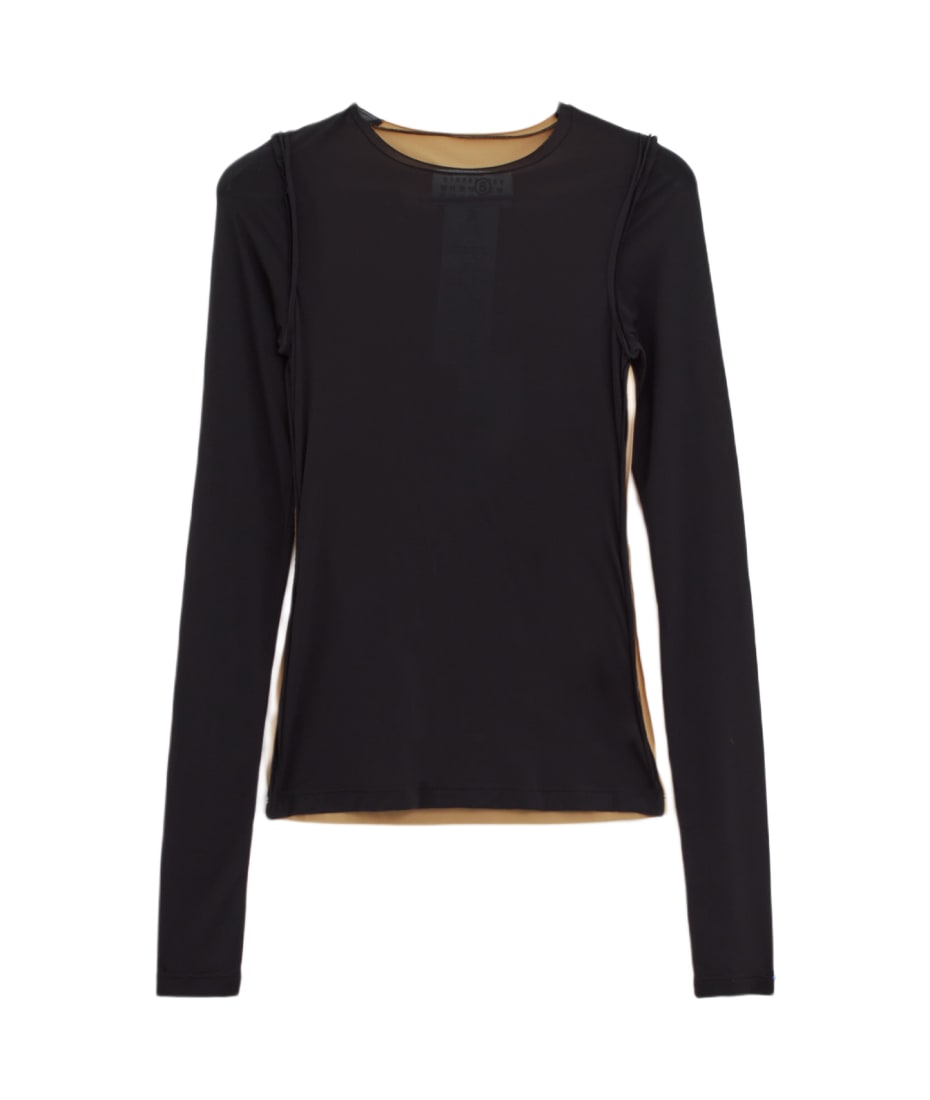 【関税&送料込】Mm6 Maison Margiela Long-Sleeved Leotard MM6 Maison Margiela Long-sleeved Leotard | italist