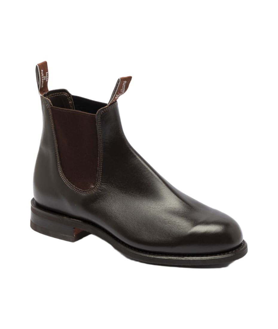 Chestnut Lady Yearling Rubber Sole Boots, R.M.Williams Chelsea Boots