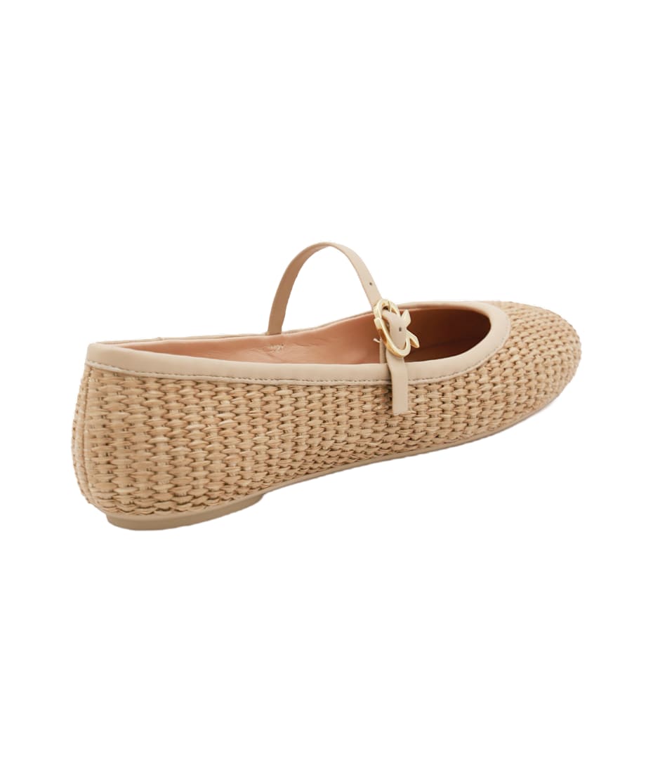 Gianvito Rossi Camel Flats | italist