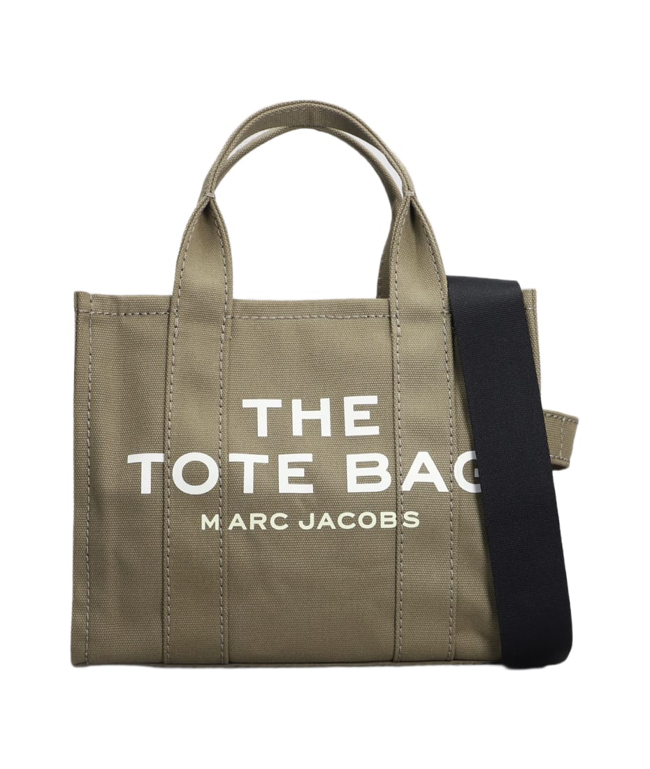 トートバッグ The Small Tote - Marc Jacobs - Cotton - Green 25375674_56249752_600.jpg