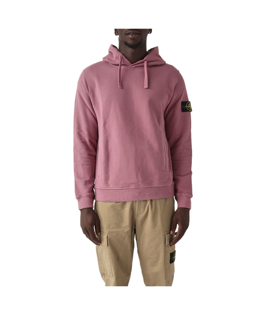 Stone island sweatshirt rose quartz hotsell
