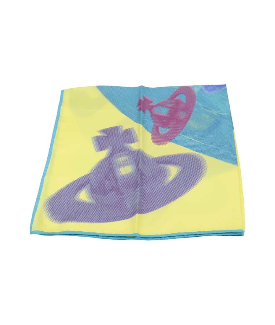 【送料&関税込】Vivienne Westwood Yellow Silk Scarves - Unis Vivienne Westwood Yellow Silk Scarves | italist