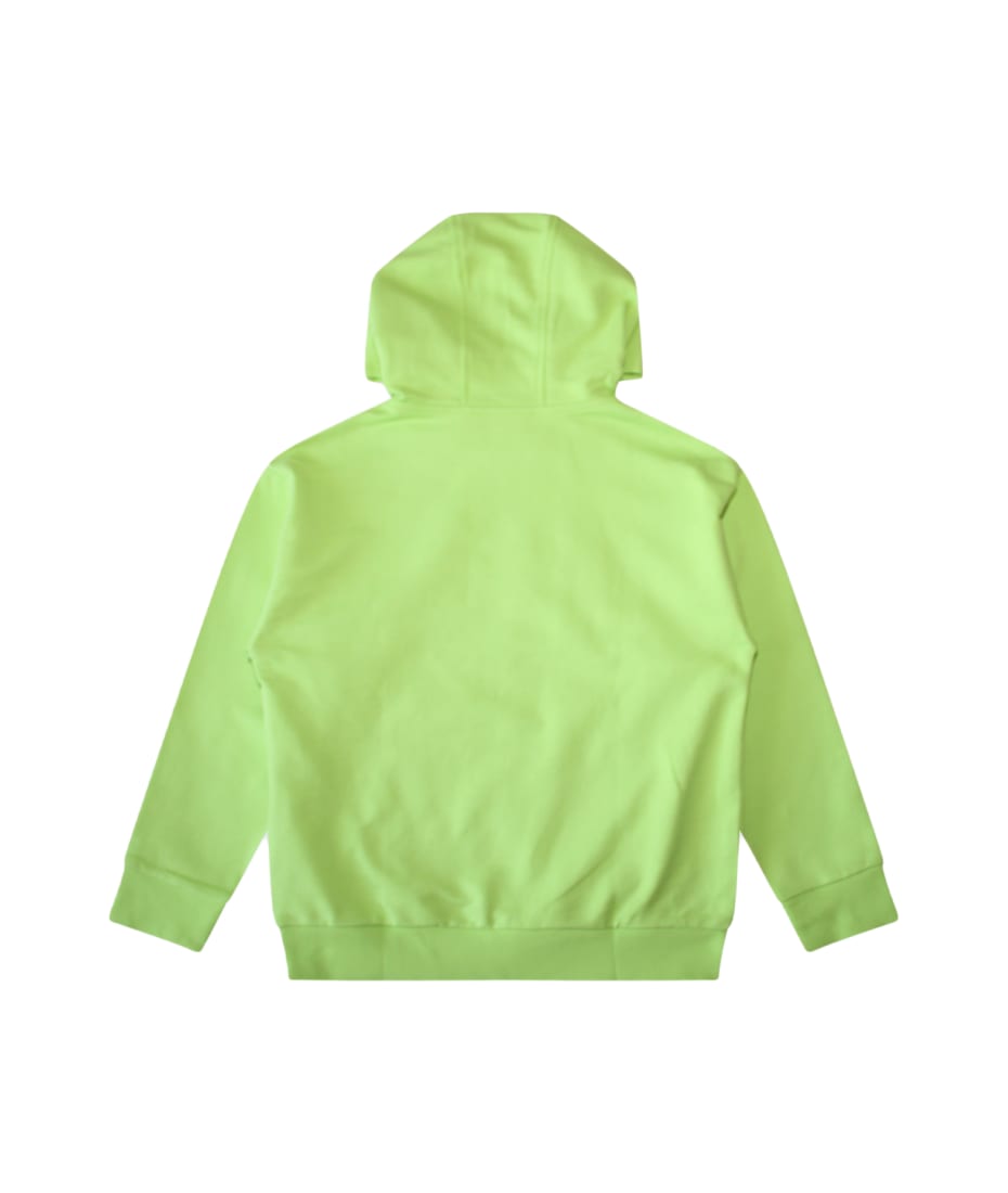 Versace Acid Lime Cotton Sweatshirt - ACID/MULTICOLOR