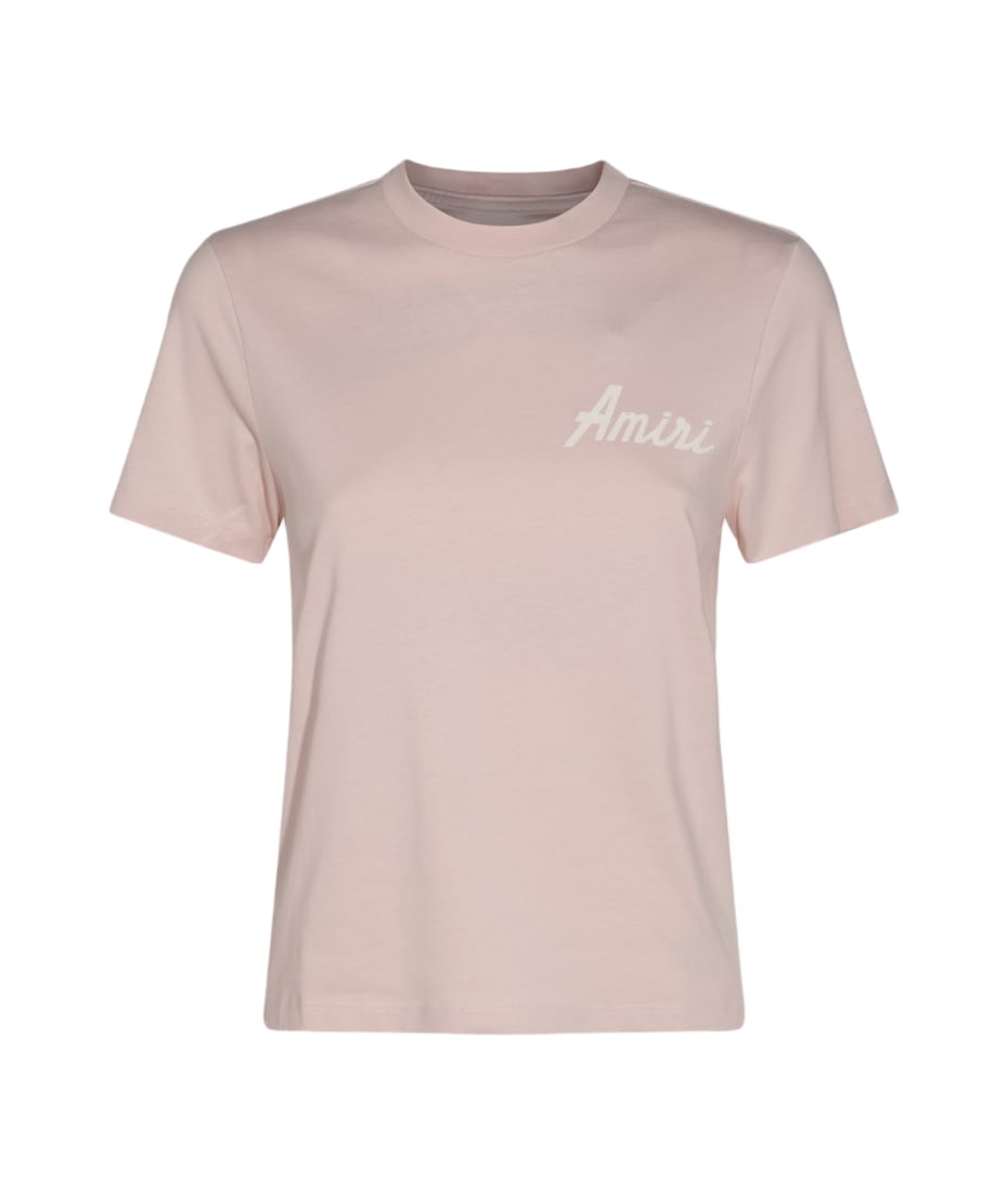 AMIRI Pink Cotton T-shirt | italist