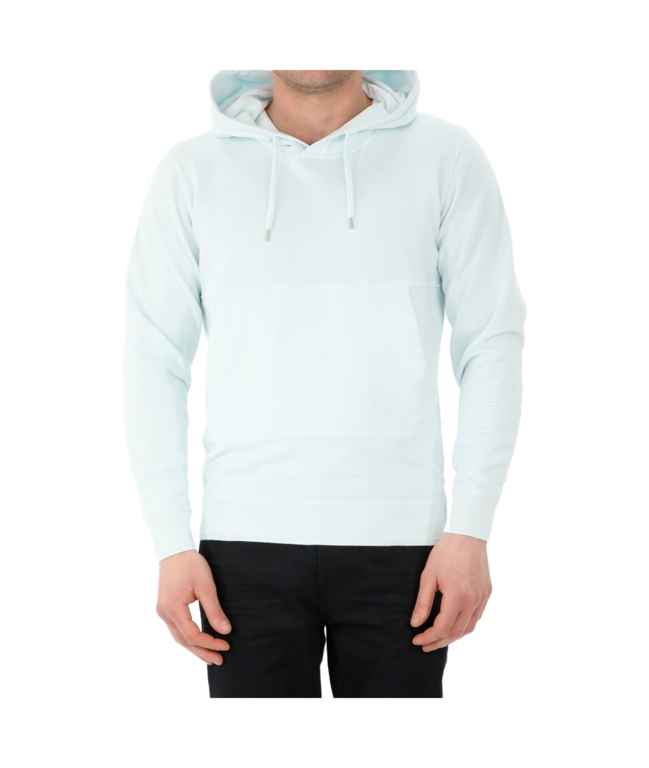 Cp company hoodie blue top