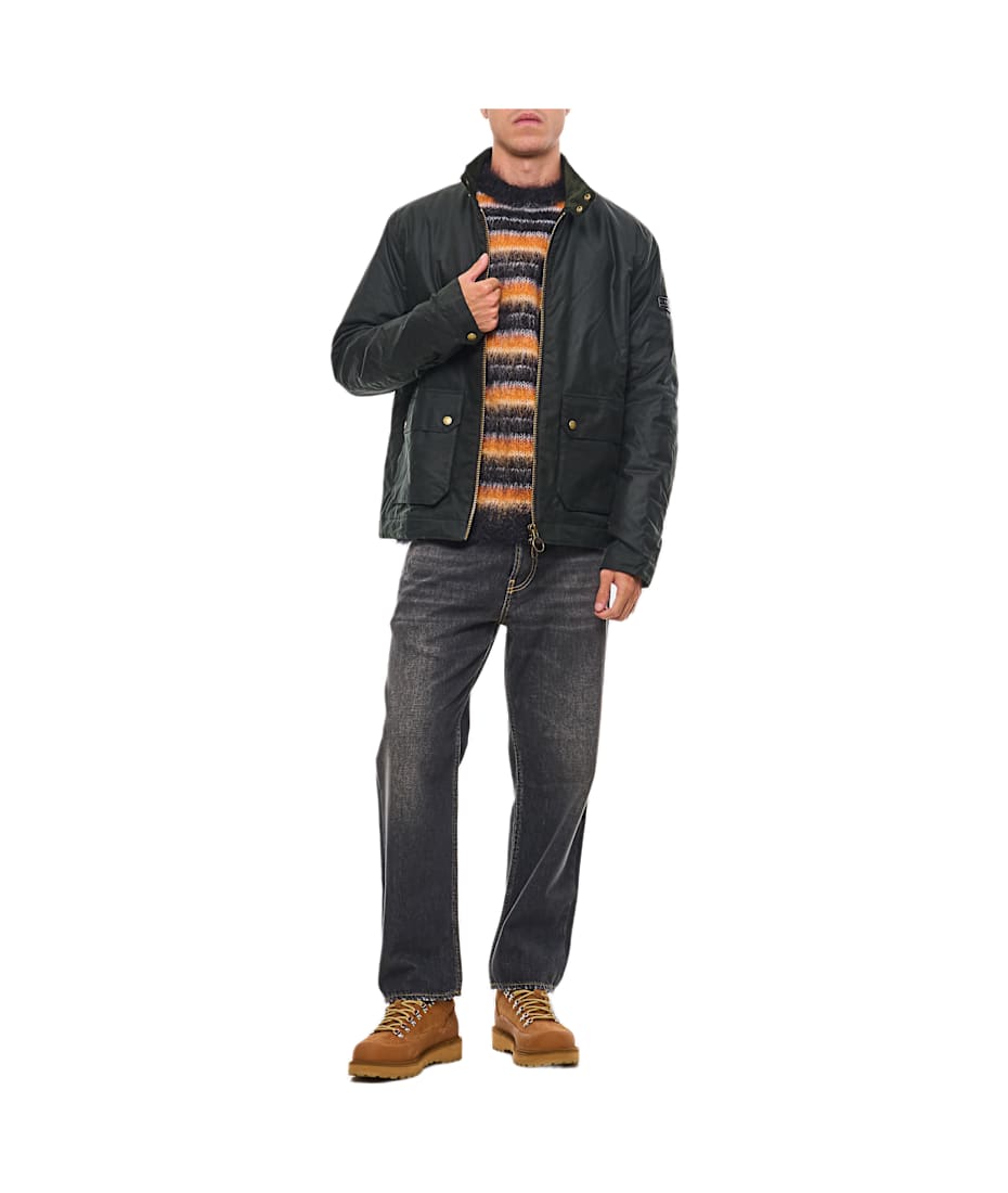 Barbour Lutlaw Harrington Wax Jacket italist