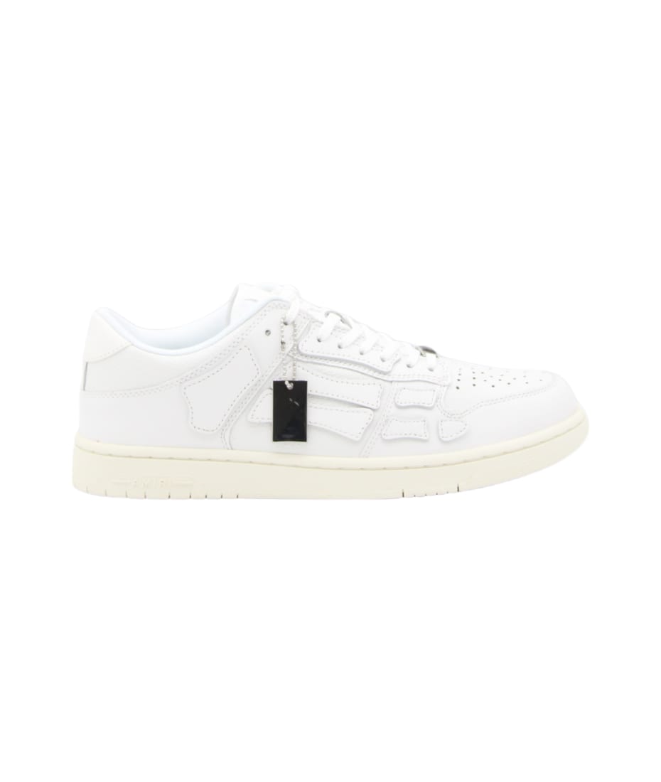 スニーカー AMIRI White Leather Skel Sneakers AMIRI Skel Leather Sneakers | White | FARFETCH