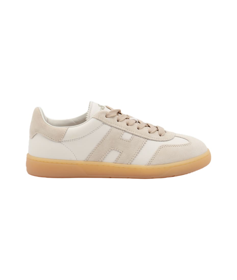 【関税込み】Cool Sneakers - Hogan - Leather - Beige Hogan Cool Sneakers | italist