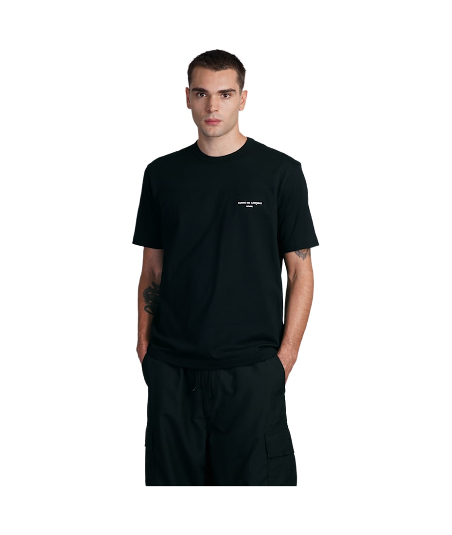 Comme des Garcons Homme T shirt In Black Cotton italist ALWAYS LIKE A SALE