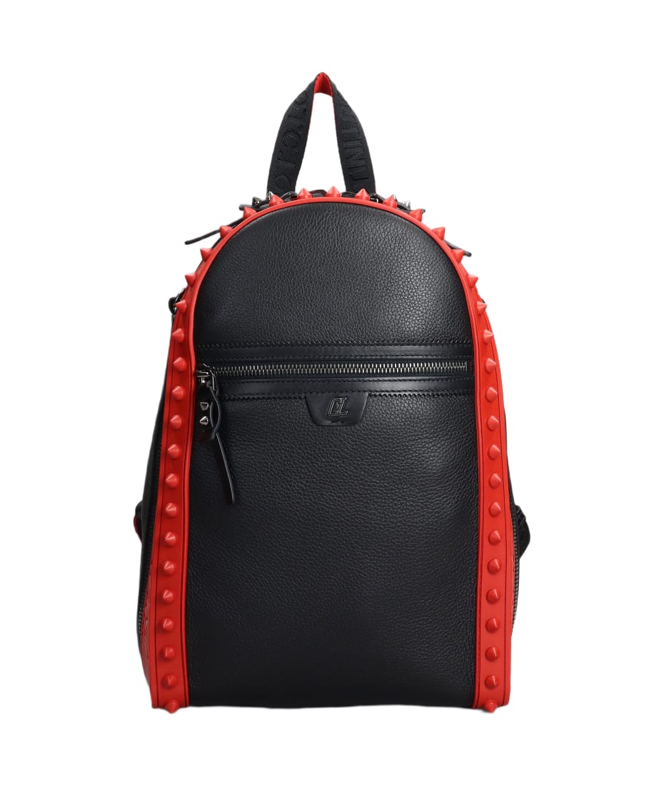 Christian Louboutin Backpack In Black Leather italist ALWAYS LIKE A SALE