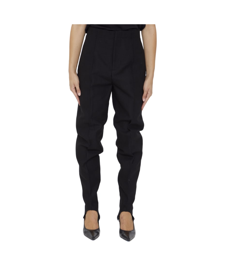 Stirrup pants with pockets hot sale