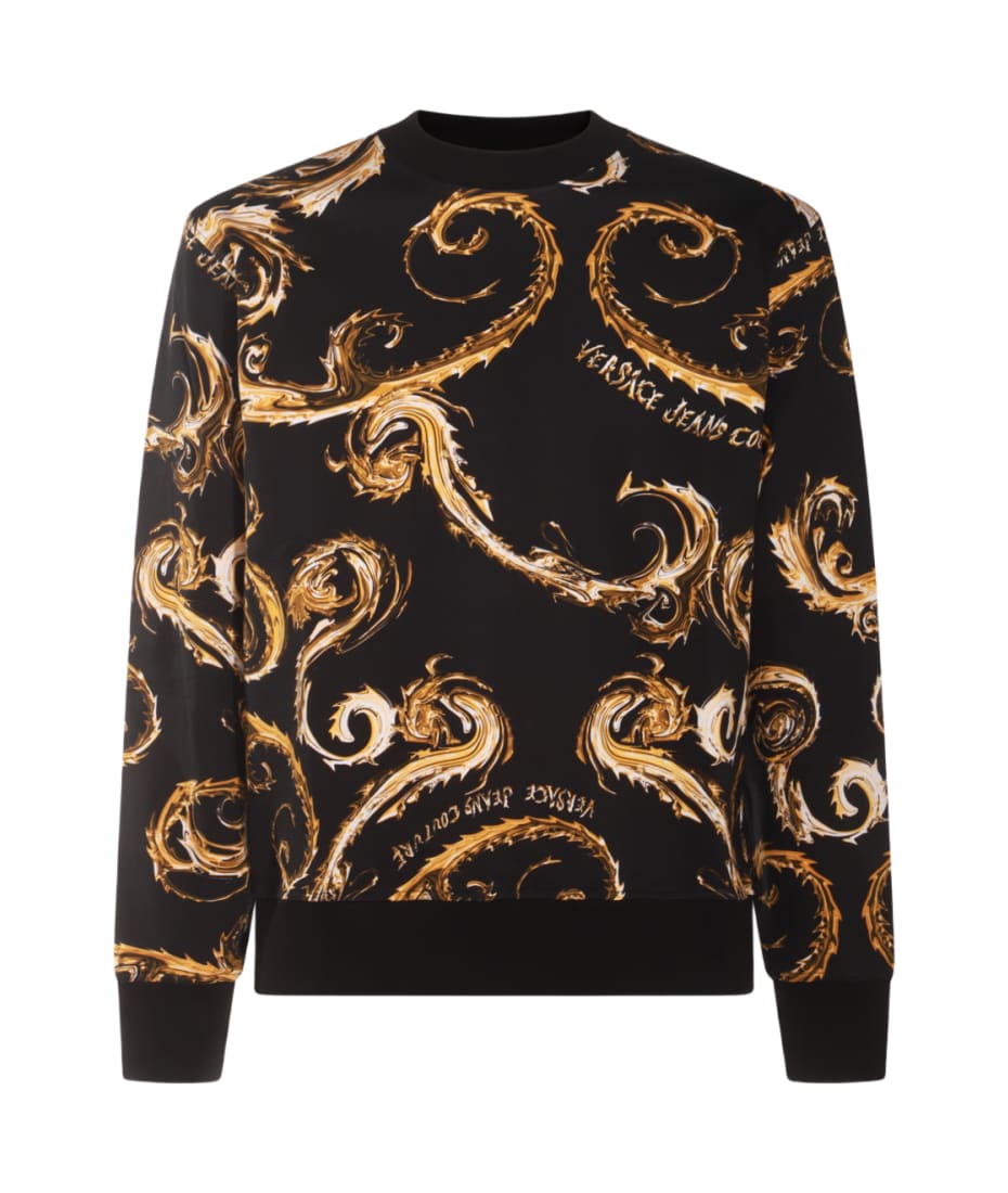 Versace Jeans Couture Black And Gold Versace Jumper Versace Jeans
