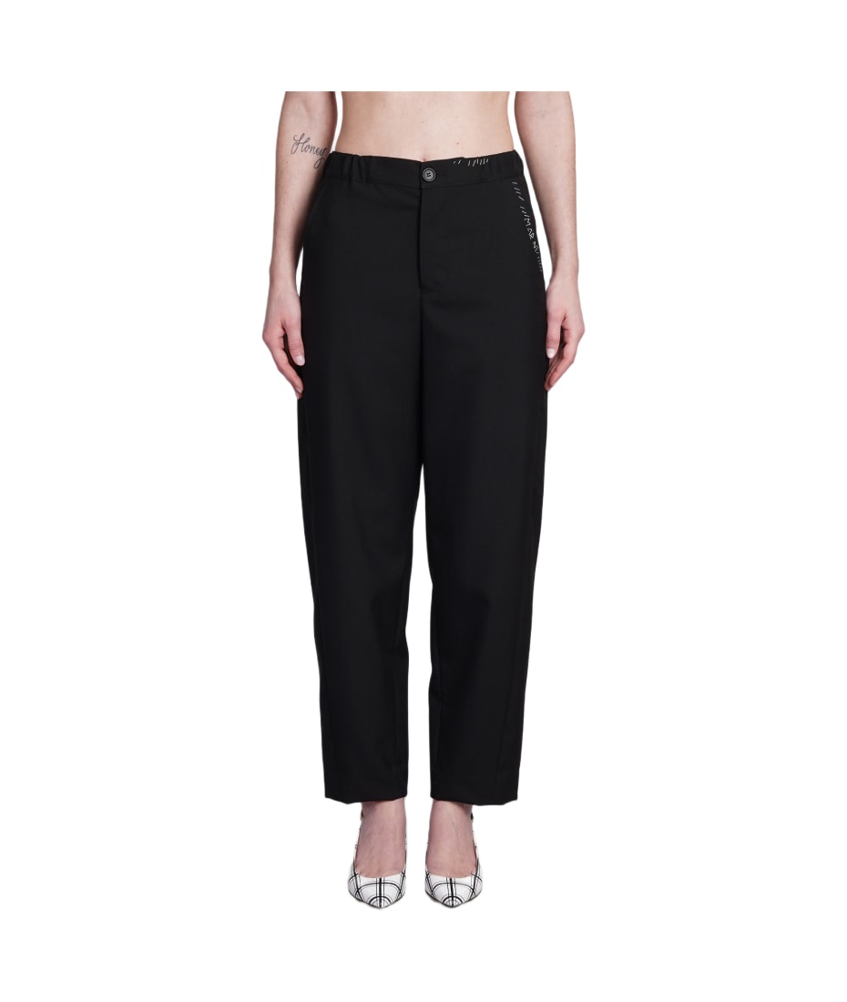 パンツ MARNI Woman Pants Black PAMA0449U0TW839 00N99 Marni Pants In Black Wool | italist