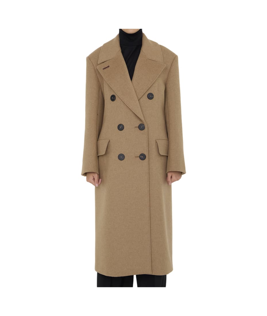 【関税込み】MAX MARA ATELIER CERTO COAT Max Mara Certo Coat | Brown | FARFETCH