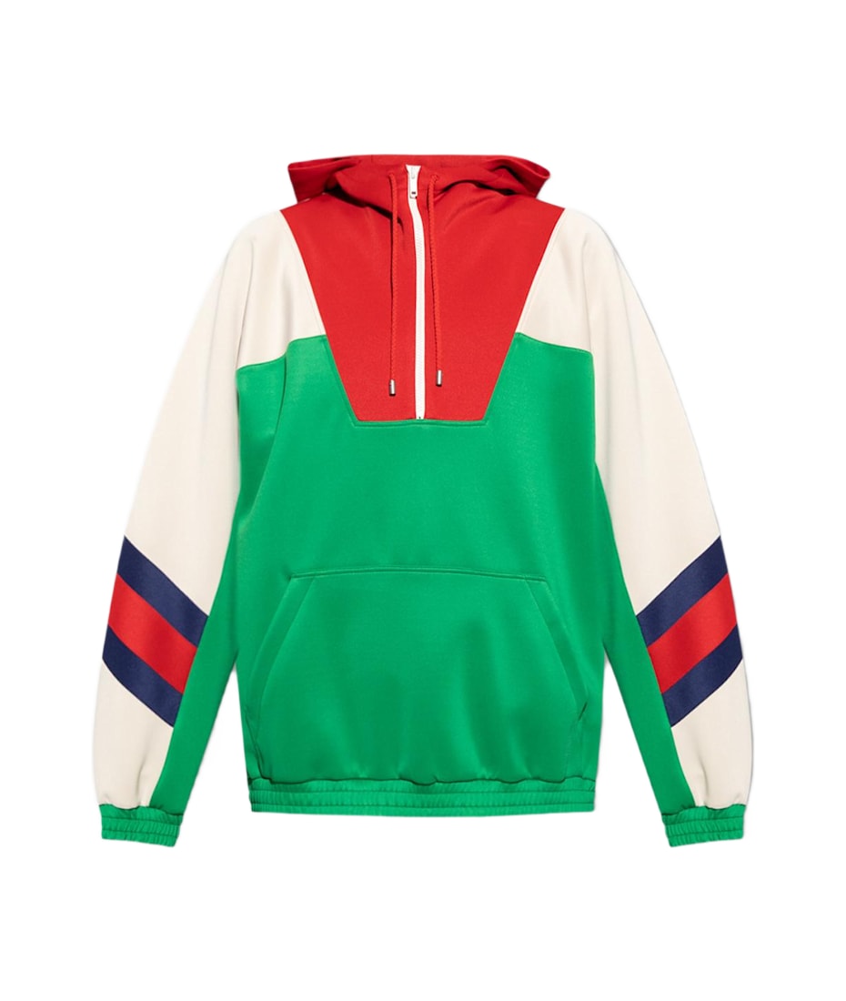 【送料&関税込】Gucci Hoodie With web Stripe Gucci Hoodie With 'web' Stripe | italist