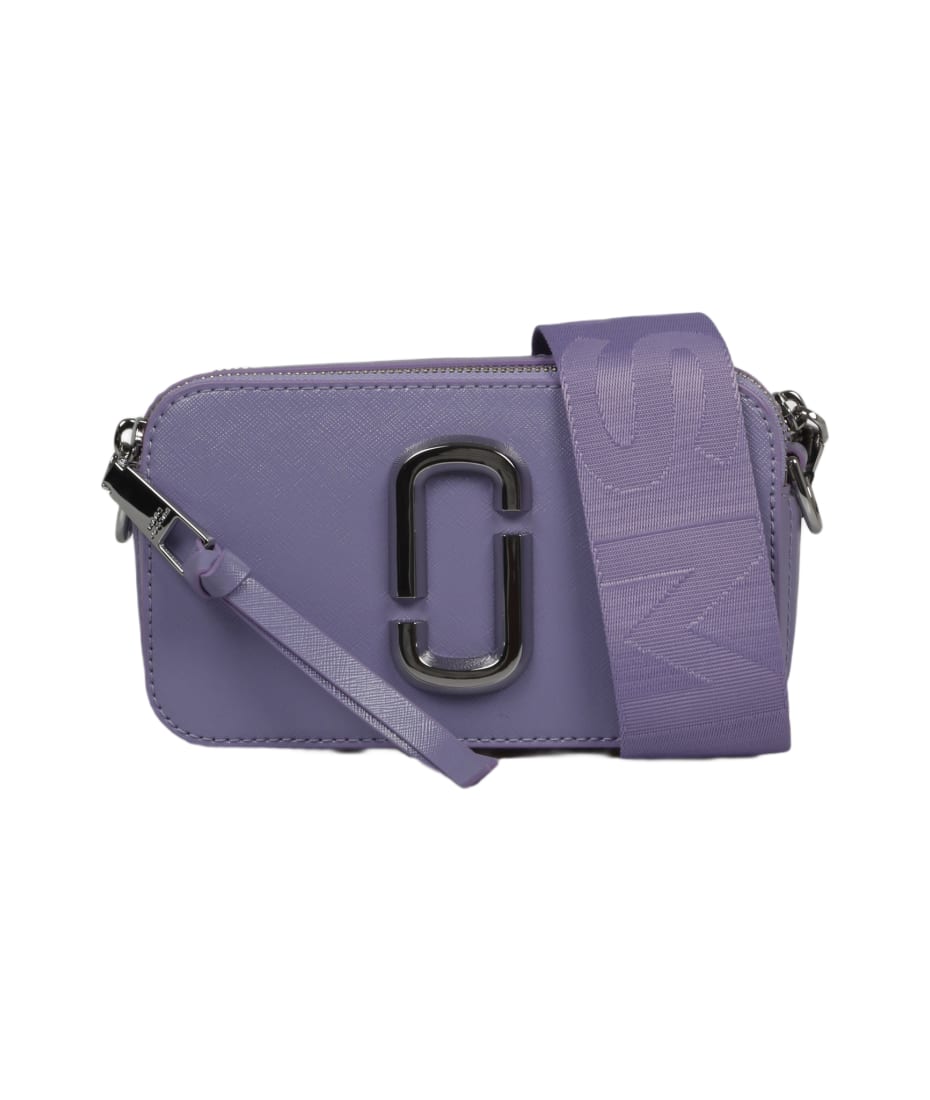 Marc Jacobs The Utility Snapshot Bag In Pink & Purple