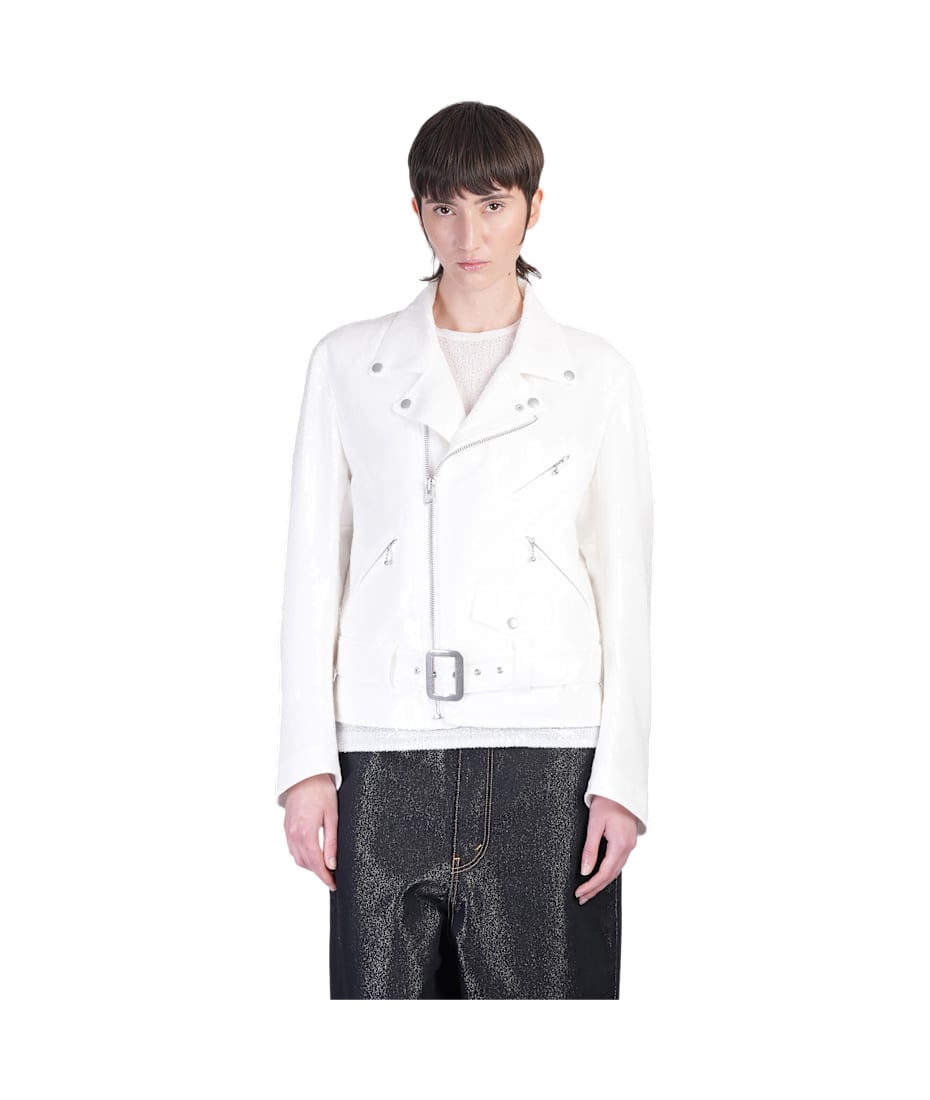 ジャケット JUNYA WATANABE Women Jackets JOJ015 2 WHITE Junya Watanabe X Comme Des Garçons Woman Jacket Clothing In