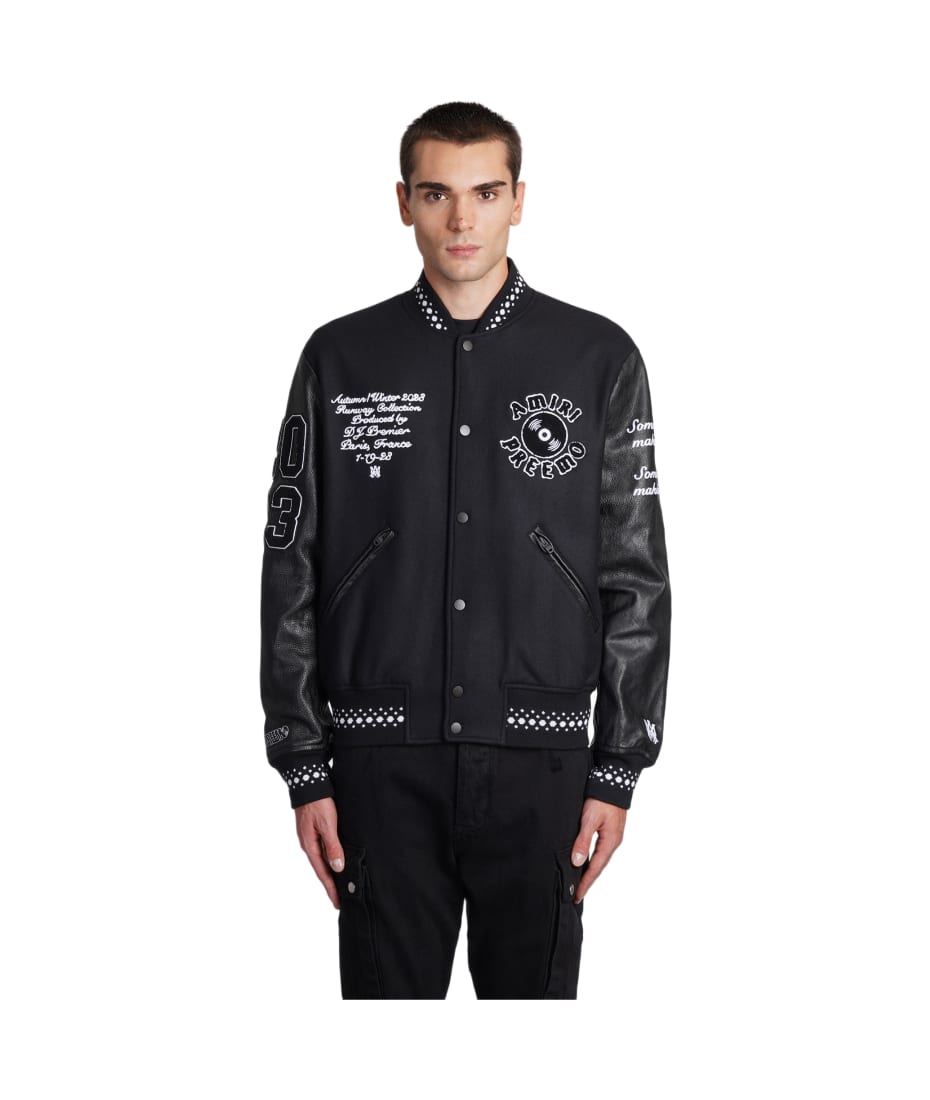 Embroidered Bomber Jacket