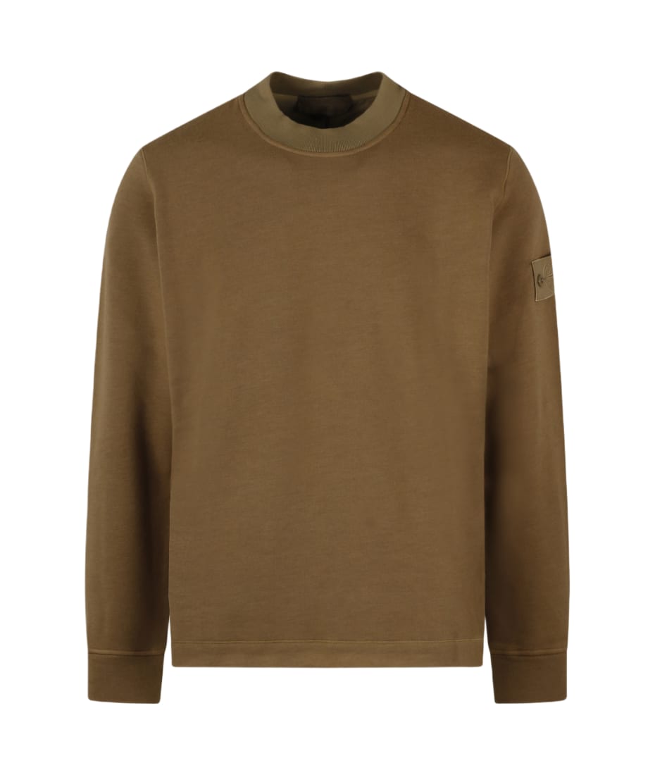 STONE ｜SWEATSHIRTS (633F3 GHOST PIECE Cotton Wool Stone Island - 633F3 Ghost Piece Sweatshirt | HBX - Globally