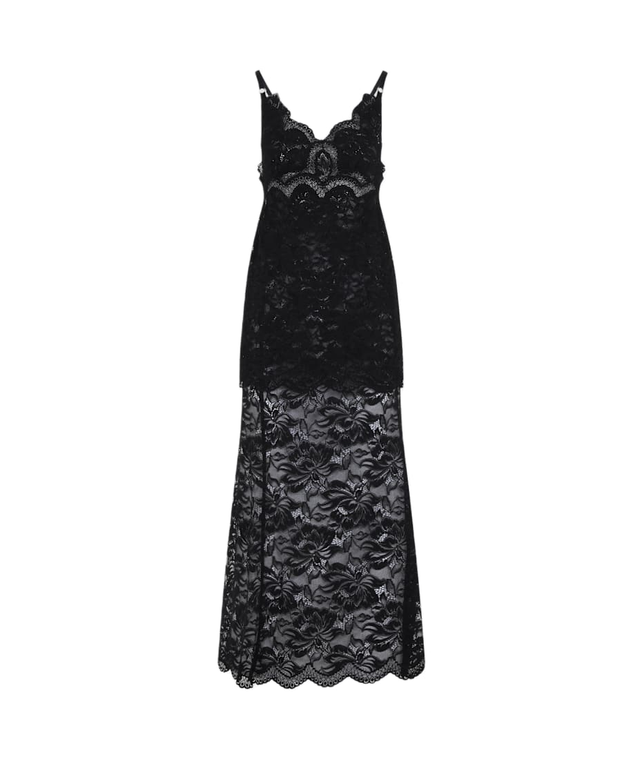 Paco Rabanne Polyamide Long Dress | italist