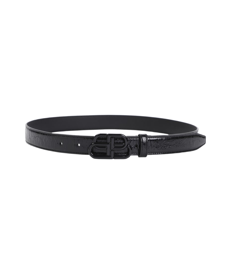 Balenciaga leather belt best sale