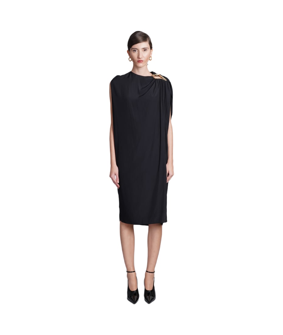 Lanvin top black dress