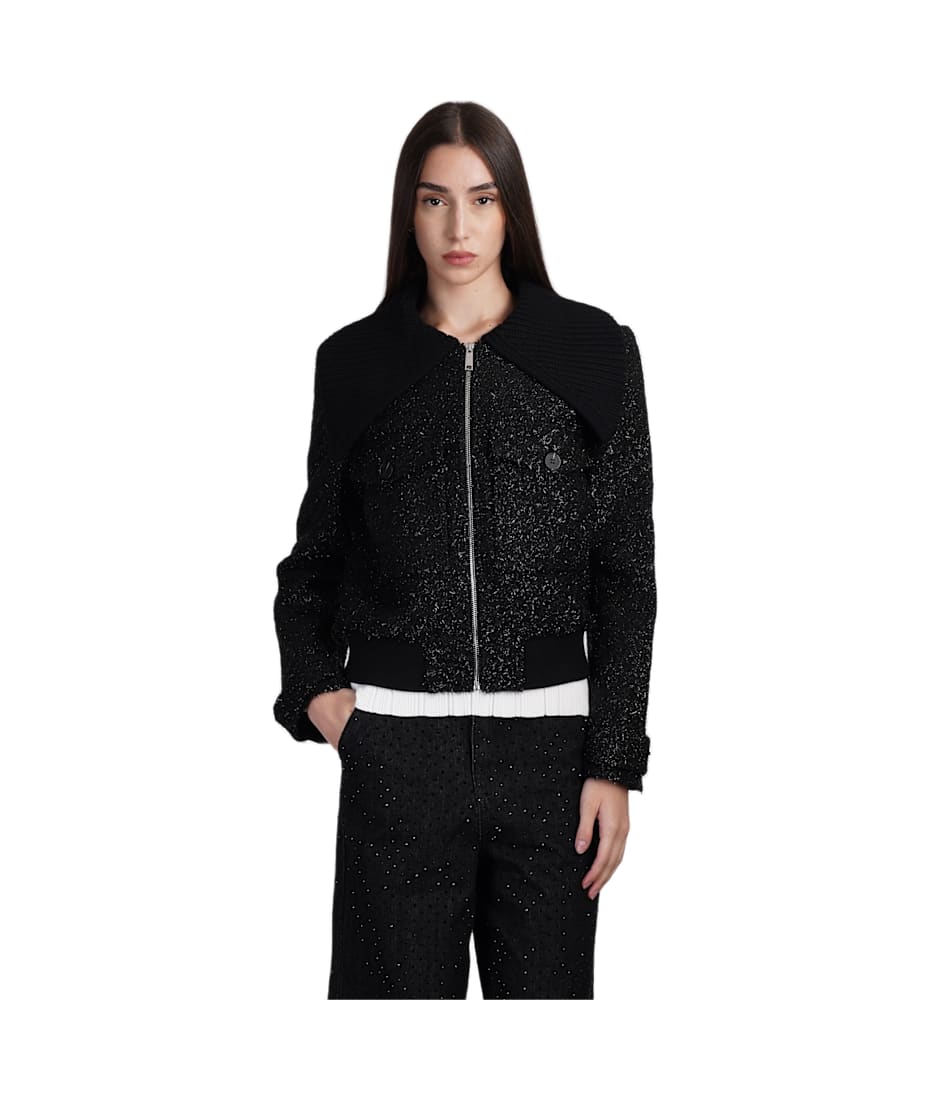 ジャケット SELF-PORTRAIT Woman Jacket Black AW24052JB BLACK self-portrait Black Casual Jacket | italist