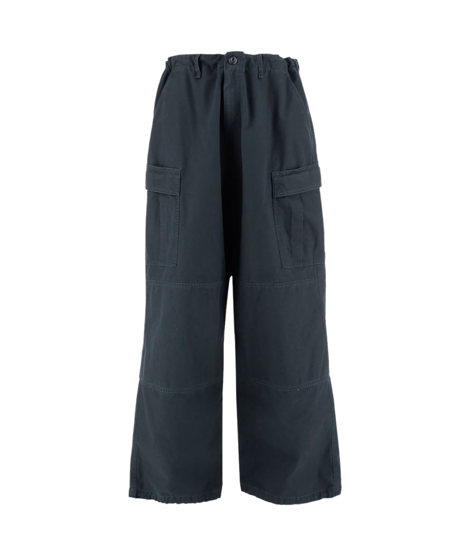 ［Balenciaga］バレンシアガ Navy Blue Cotton Cargo Pant Balenciaga Navy Blue Cotton Cargo Pant | italist