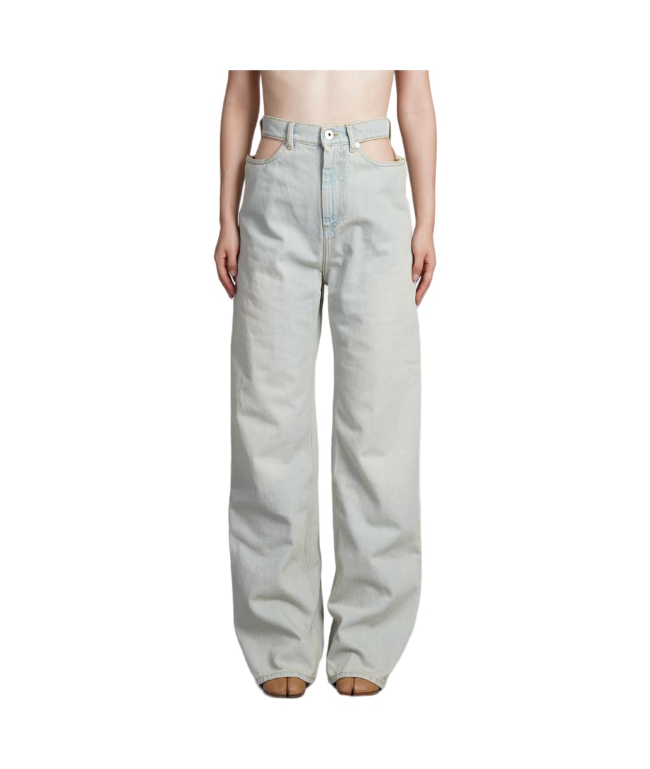 Maison Margiela Jeans In Blue Denim | italist