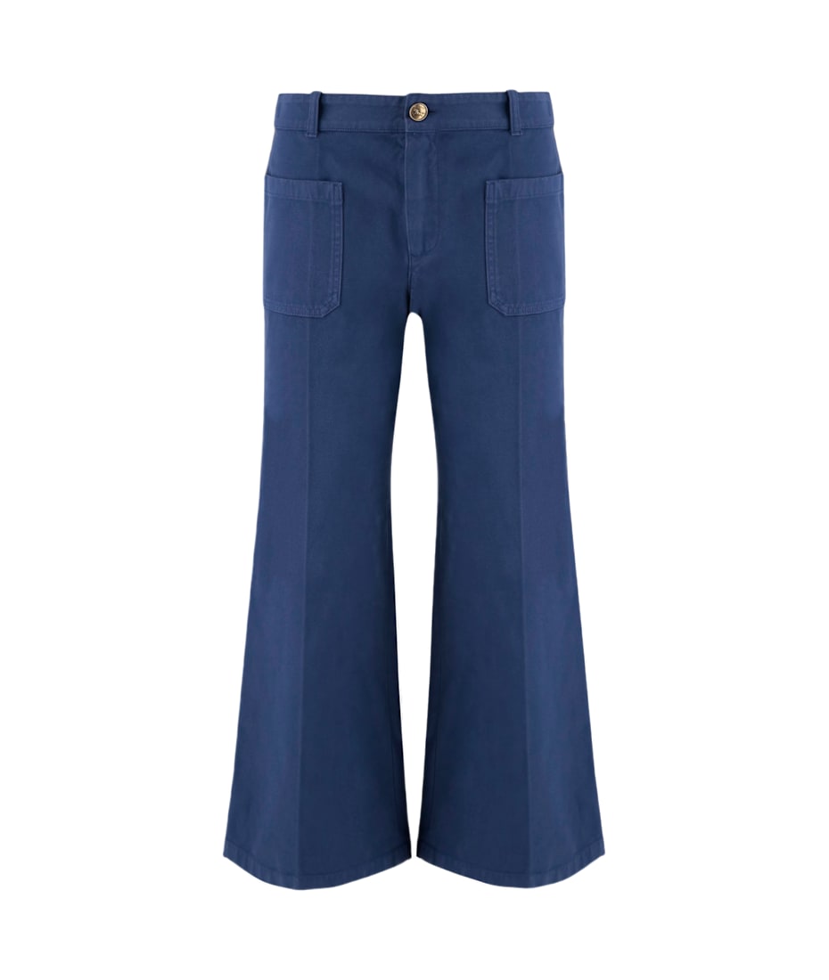 Chloé Cotton Cropped Pants | italist