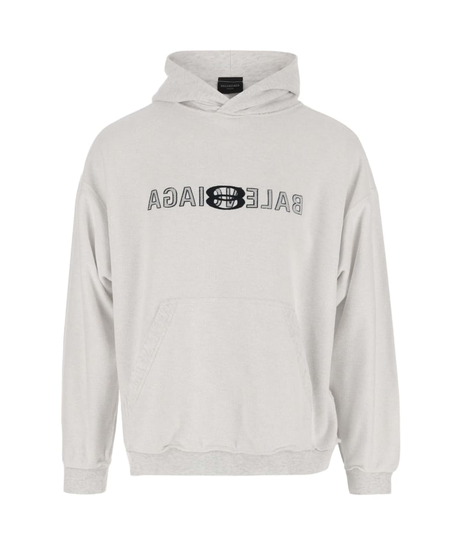 Balenciaga Hoodie Grey italist
